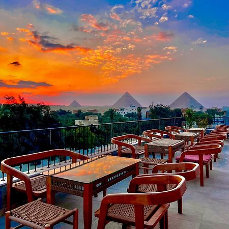 Almas Pyramids View Hotel Kafrat al Jabal Екстер'єр фото
